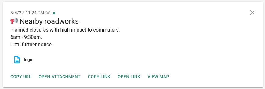 priority notification